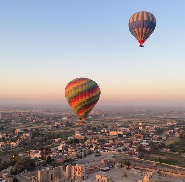 HOT AIR BALLOON IN LUXOR